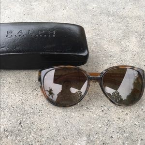 Ralph Lauren Cateye Polarized Sunglasses